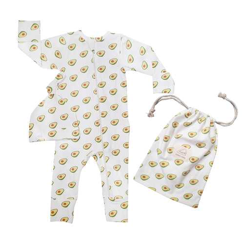 Masilo Sweet Dreams Baby Pyjamas Bundle – Avocado