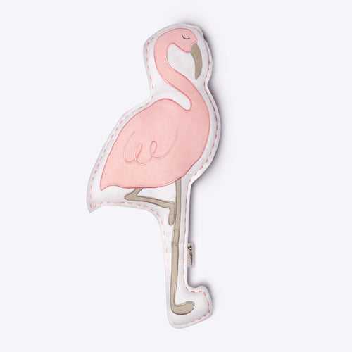 Masilo Organic Shape Cushion - Hello Flamingo