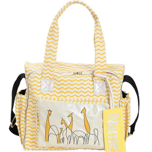 Organic Giraffe Diaper Bag