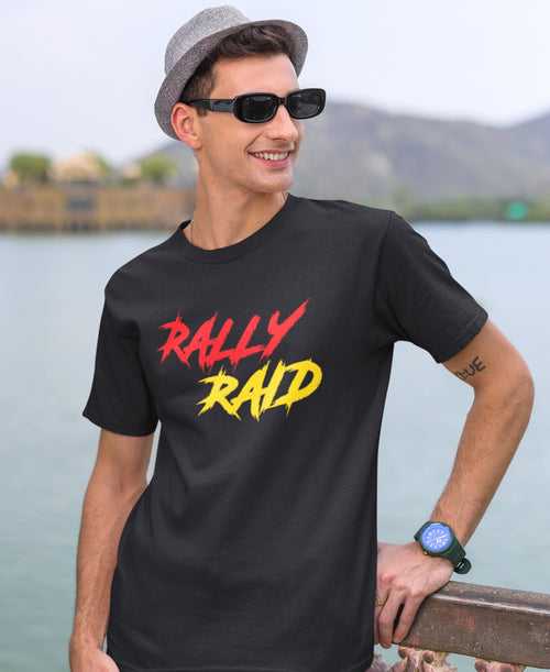 Rally Raid Typographic T-shirt
