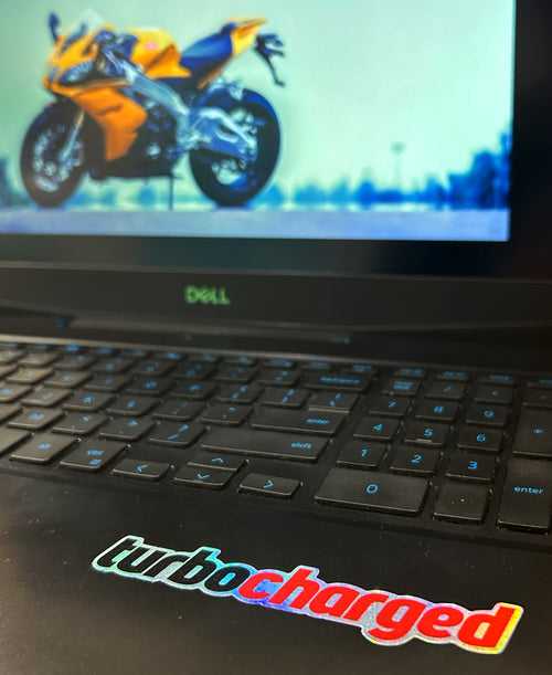 Turbocharged Holographic Stickers