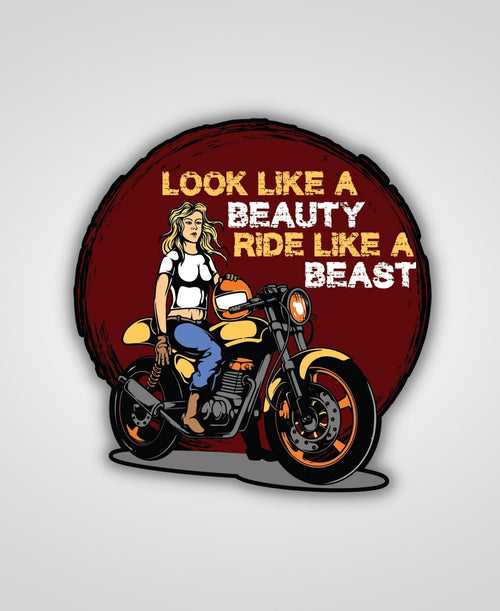 Beauty & The beast Sticker