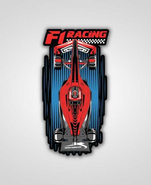 F1 Racing Sticker