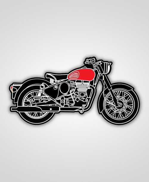 Royal Rider Sticker