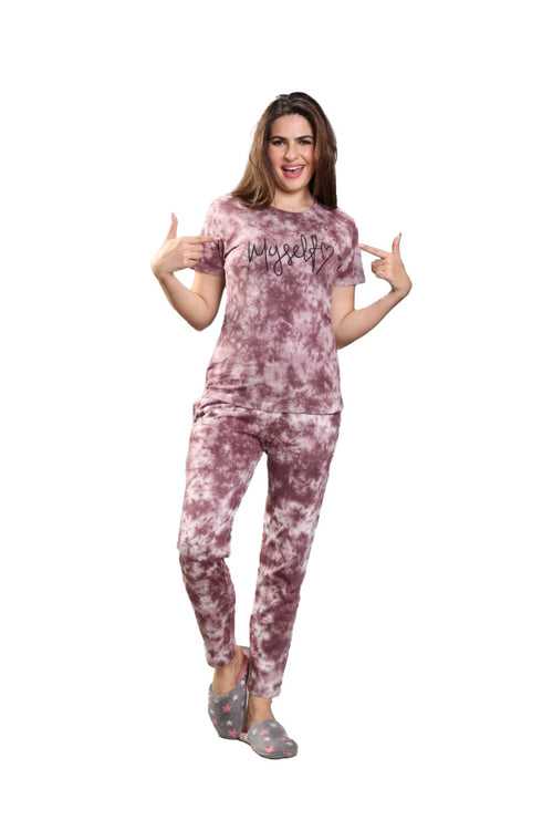 Presta Lounge Wear - Tie-Dye Brown