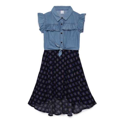 Kid Girls Combination Dress