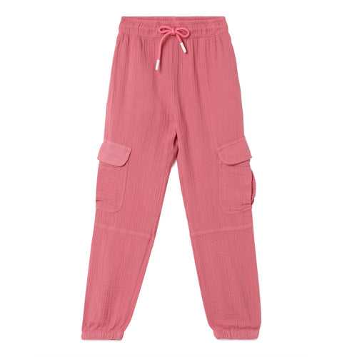 Kid Girls Cargo Jogger Pant