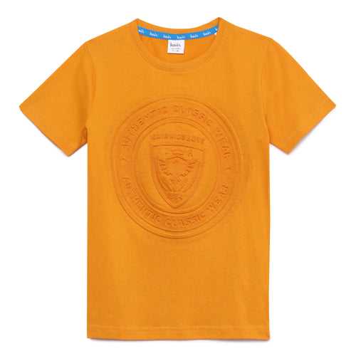 Kid Boys Embossed Graphic T-Shirt