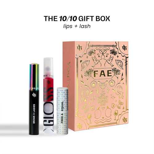 The 10/10 Gift Box - Lips + Lash Kit