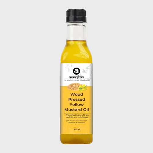 Yellow Mustard Oil Plastic Bottle (500ml)