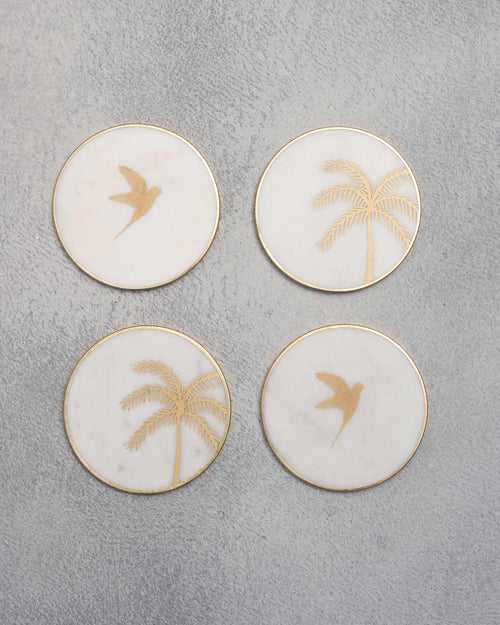 Coastline coasters - Set of 4