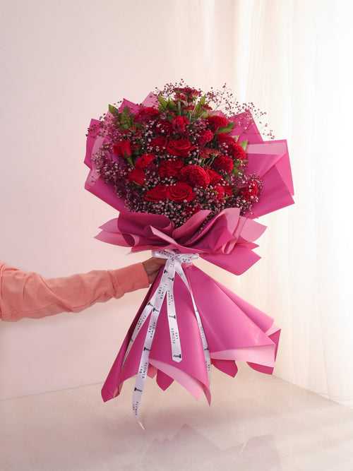 Colours of Love Hand Bouquet