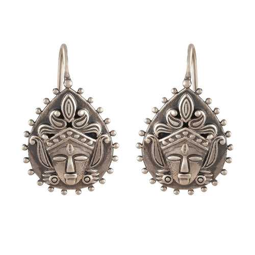 Kali Goddess  Silver Earrings by MOHA