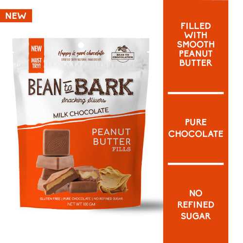Bean To Bark - Milk Chocolate Peanut Butter Fills