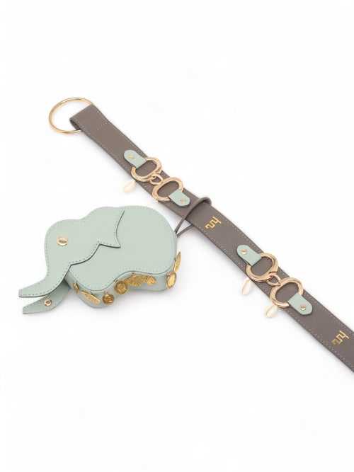 Hathi Belt Bag - Mint & Grey