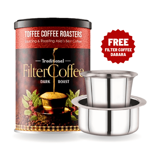South Indian Filter Coffee + Free Filter Coffee Dabara
