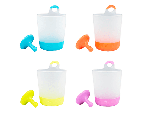 Puj | Rinse & Play - Hangable Kids Cups | Set of 4