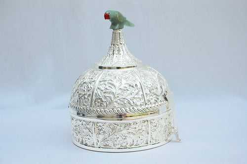 Parrot Round Box