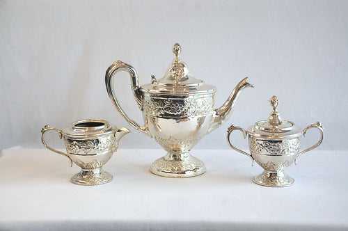 Carving Teaset