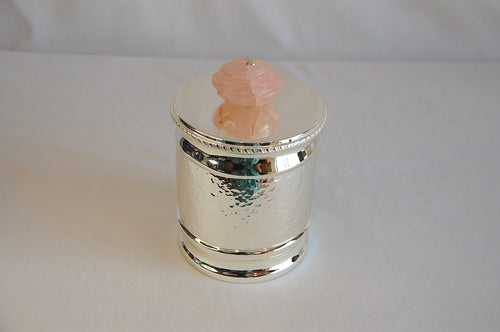 Canister with Rose Knob