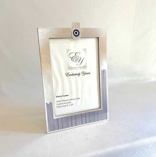 Evil Eye Photoframe Hand on Centre 8X10