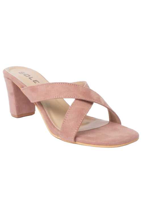 SOLES Women  Pink Heels