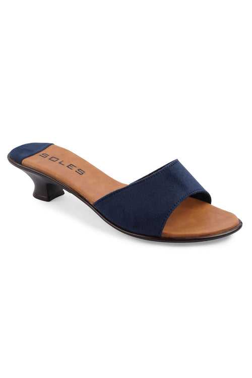 SOLES Blue Heels - Cool Elegance