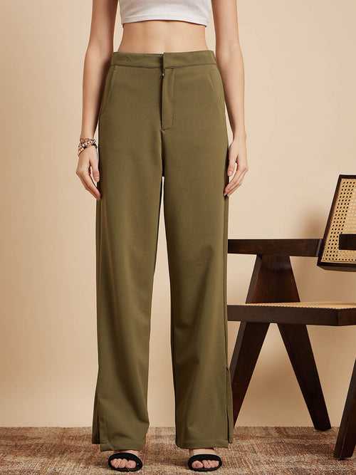 Tex Twill Slit Trouser