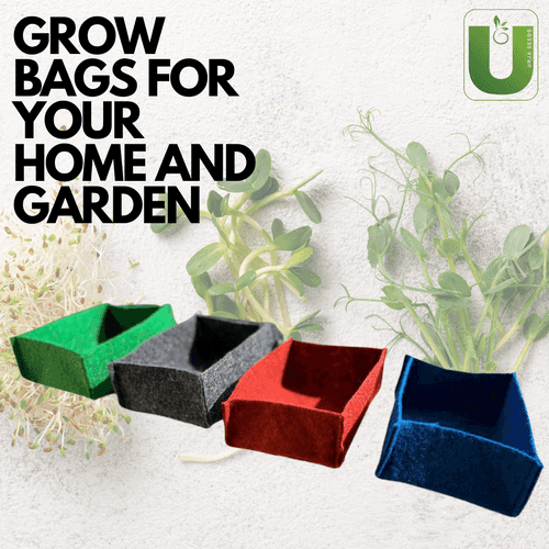 Micro-Green Grow Bag Set of 4