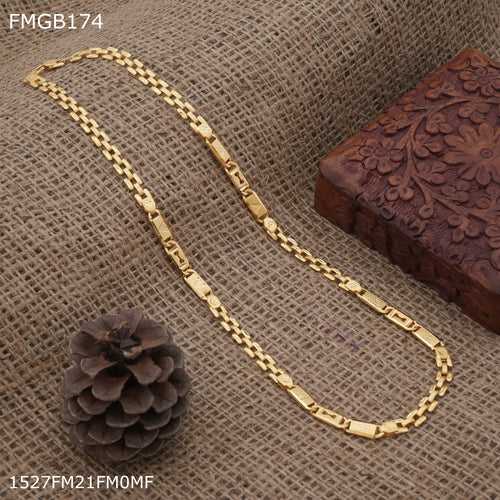 Freemen Machine nawabi Gold plated Chain Design - FMGC421