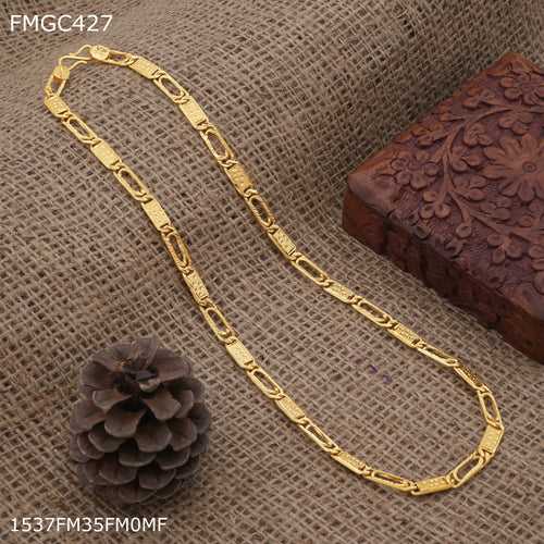 Freemen Nawabi Gold plated Chain Design - FMGC427