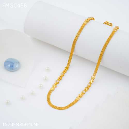 Freemen Milx Milan gold plated Chain Design - FMGC458