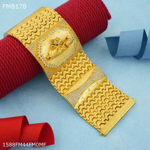 Freemen Krishna ad five line Bracelet For Men - FMB178