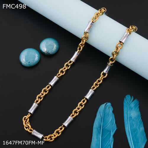 Freemen Gold silver kadi chain For Men - FMC498