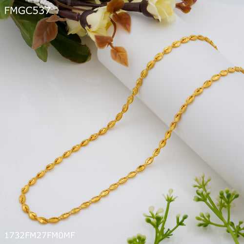 Freemen Leaf gold chain For Man - FMGC537