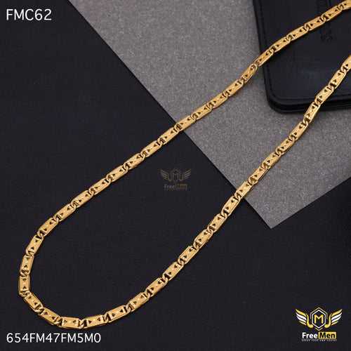 Freemen Superlative Mark Nawabi Biscuit Design Chain for men - FMC62