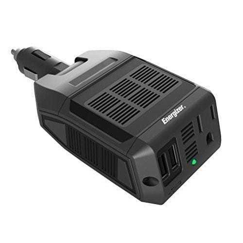 EN100 Energizer 100 Watt 12v DC to 110v AC Direct Plug-In Car Power Inverter