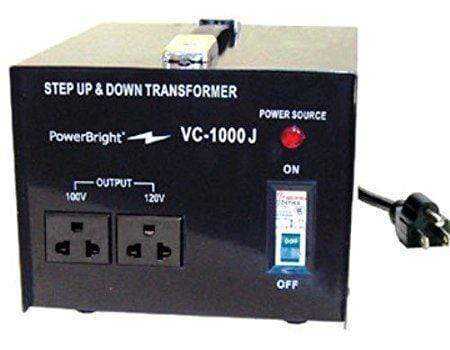 VC1000J PowerBright - 1000 Watt Japanese Voltage Transformer
