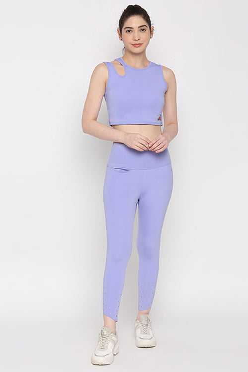 Tuna Active Lavender Crop Top