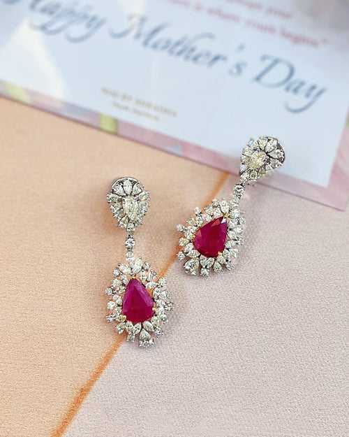 Ruby Reverie Earrings