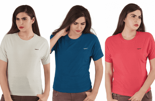 Women Cotton Short Tops Combo Of Three