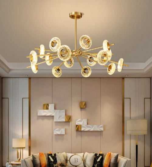 Crown Crystal Modern Chandelier