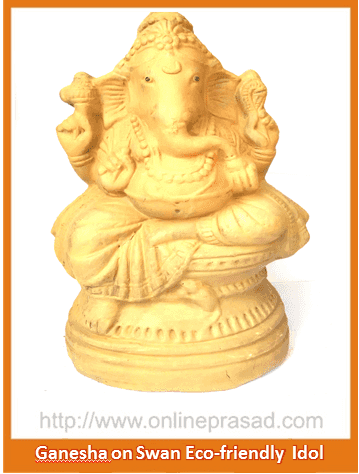Ganesha with Large Ears - Eco Friendly Idol