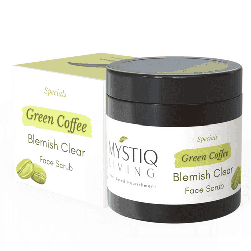 Green Coffee Blemish Clear Scrub for Men and Women | Exfoliating Scrub for Pigmentation & Dark Spots