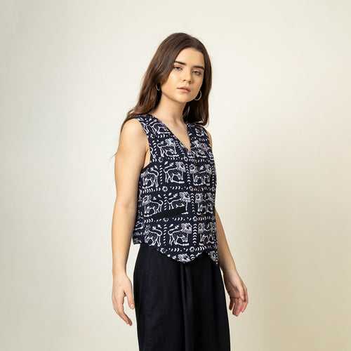 Francis batik  waist coat