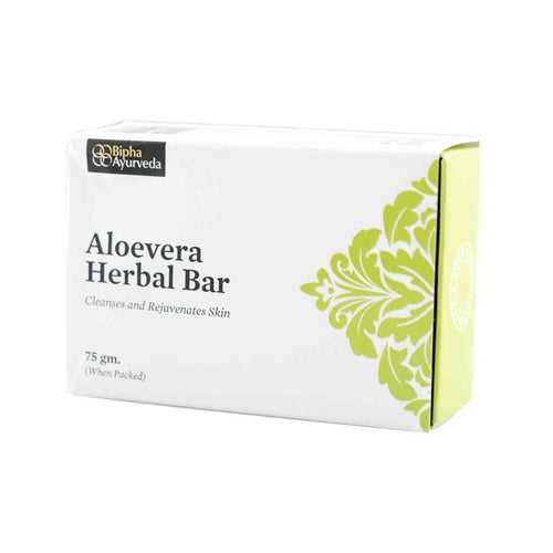 Aloevera Herbal Bar 75 gm - Cleanses and helps Rejuvenate Skin