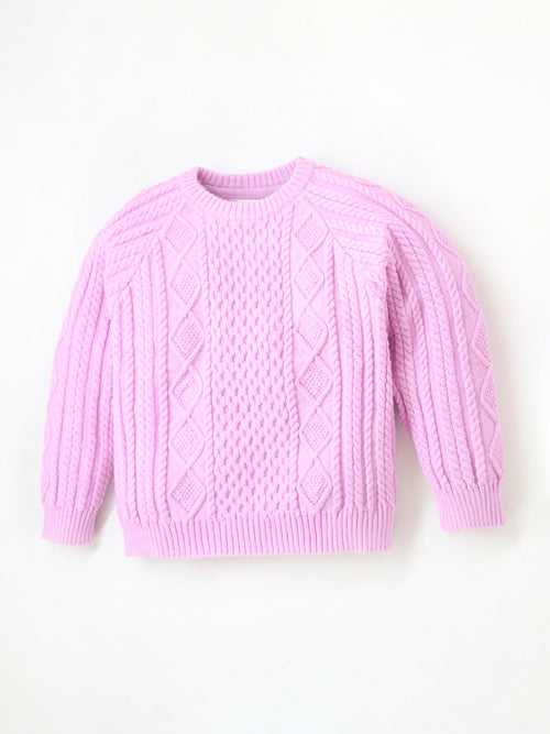 Soft Gender-Neutral Lavender Sweater