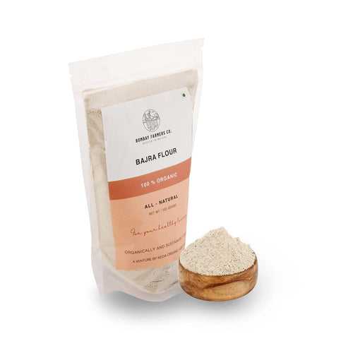 Organic Bajra Atta / Pearl Millet Flour - 500 Gms - Kedia Organic Agro Farms