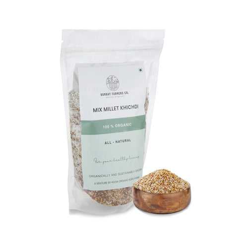 Organic Millet Khichdi - 500 Gms - Kedia Organic Agro Farms