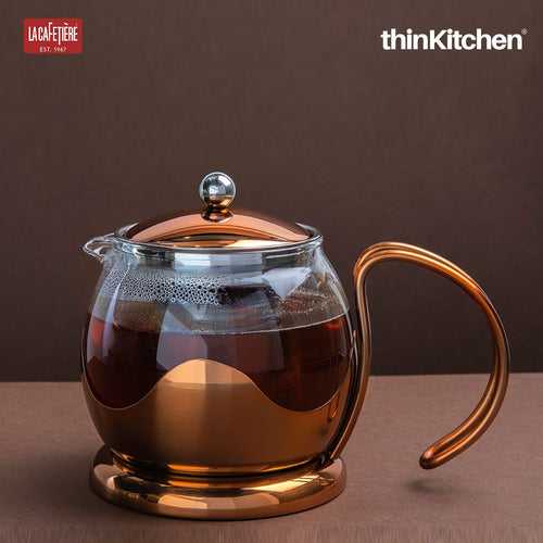 La Cafetiere Le Teapot Glass Loose Leaf Teapot With Infuser